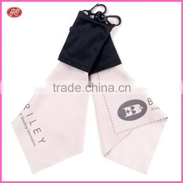 Popular Design Customized Printing Microfiber Cleaning Cloth Key Chain photo-4