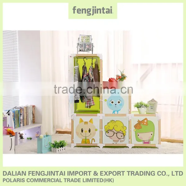 2015 Hot Sales High Quality Cartoon Plastic Wardrobes for Children photo-5