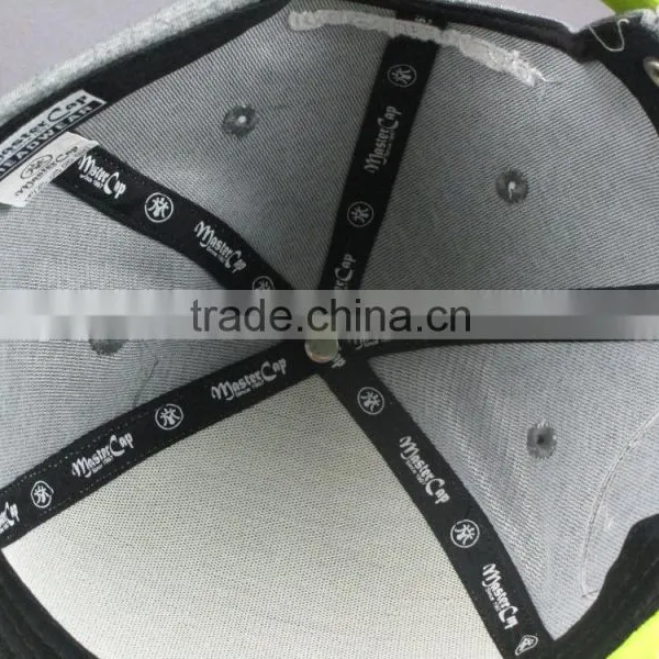 Custom High Quality 6-panel Knitted Baseball Cap With Thin Embossed photo-6