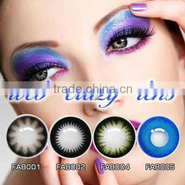 Full Black Out Halloween Cosplay New Colour Contact Lenses photo-3