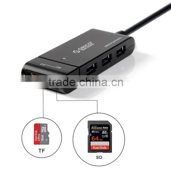 Wholesale 3in1 USB Connection Kit HUB SD TF Card Reader Adapter photo-2