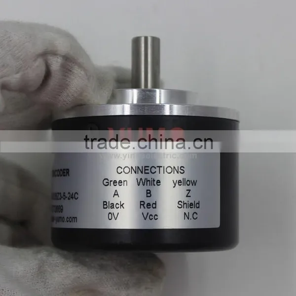 ISC5208 500 Phase CNC System Machine Solid Shaft Encoder Optical Price Incremental Rotary Encoder photo-5