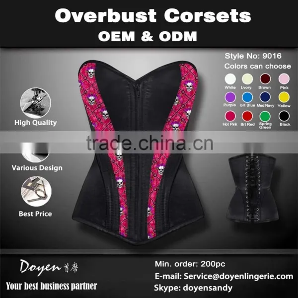Plus Size Steel Boned Corset Bodysuit for Women Full Steel Boned Corset photo-6