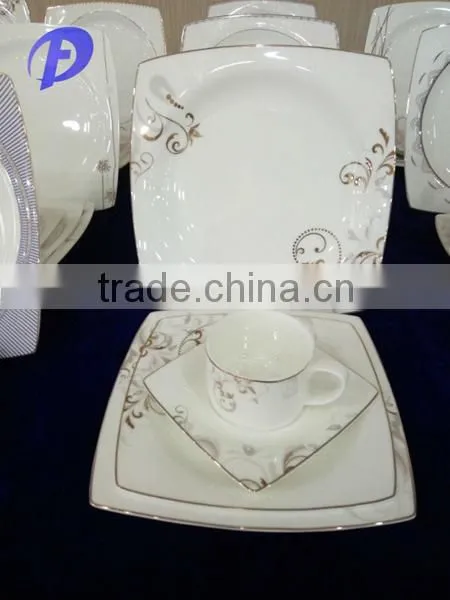 86pcs Bone China Dinner Set/dinnerware Sets/porcelain Dinner Plate photo-5