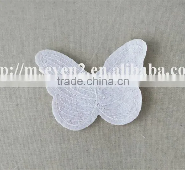 Good Looking Pink Butterfly Woven Embroidery Patch in Sequin Material for Sale photo-5