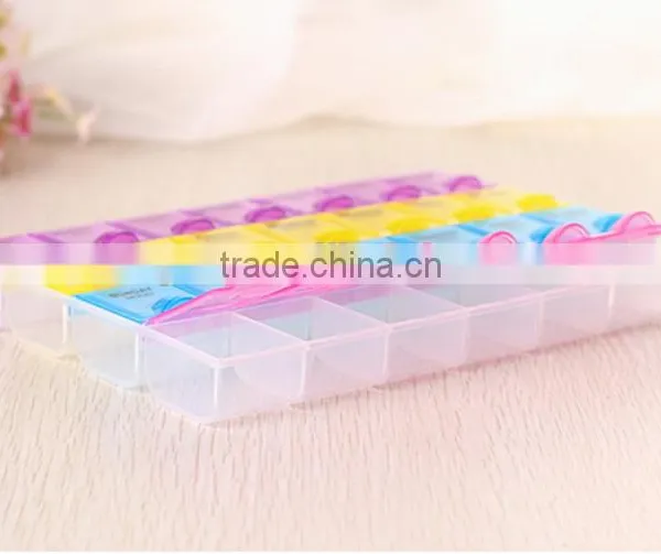 China Manufacture Plastic Pocket Size Pill Box photo-3