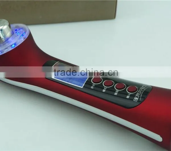 BP-M15 Portable Galvanic Ultrasonic Beauty Instrument Home Use Face Lift and Wrinkle Removal Facial Massage Machine photo-5