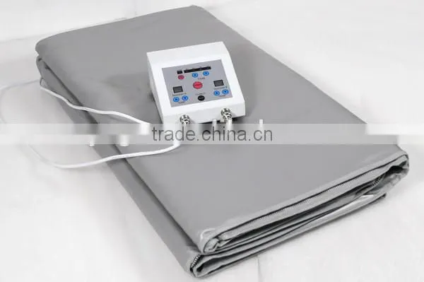 Three Zone Electric Body Spa Sauna Heated Thermal Blanket GS-03 photo-5