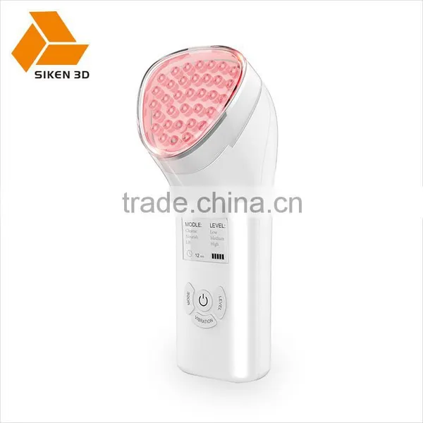 Vibrador de Masaje Facial Led Facial Light as Seen on tv Face Lift Device photo-4