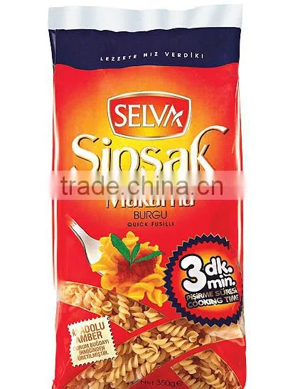 Quick %100 Durum Wheat 0.35 kg Quick Fusulli Pasta
