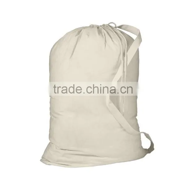 Promotion Blank 100% Cotton Durable Large Size Laundry Bag photo-6