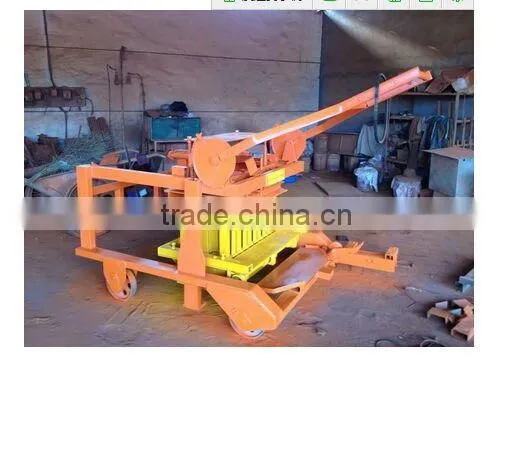 Diesel Mobile Cement Brick Laying Machne QM4-45 Price photo-4