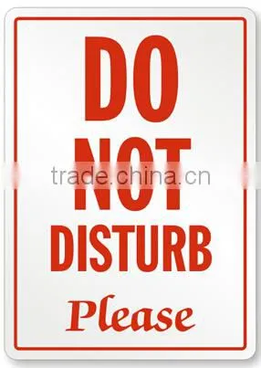 Hotel do Not Disturb Sign photo-2
