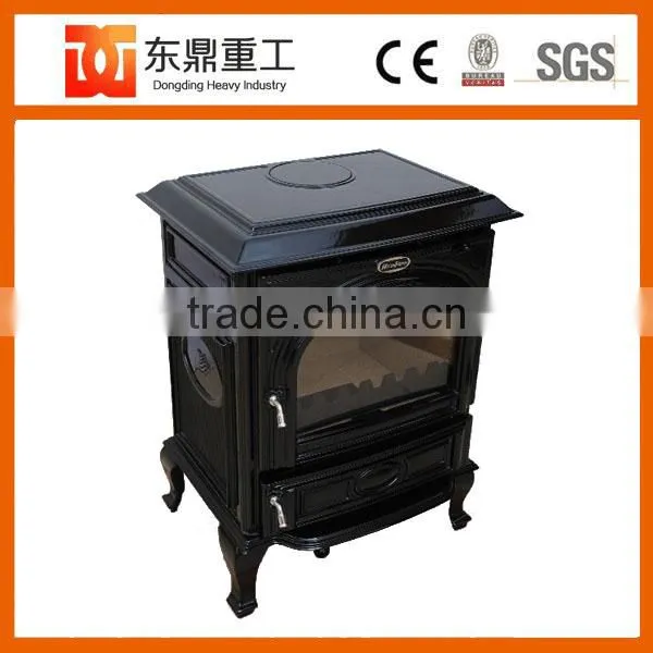 2017 Newest Wood Stove Type Cast Iron Wood Burning Fireplace From Manufacturers China photo-4