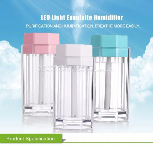 Desktop Colorful Aroma Humidifier For Home and Car