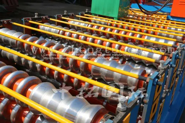 Double Layer Trapezoidal Roof Manufacturing Machine photo-3