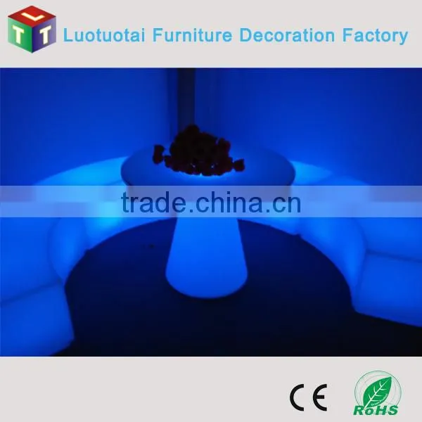 Illuminated Rechargeable Plastic Led Tea/coffee Table photo-6
