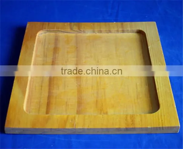 Round Cheap Custom Printed Wooden Dinner Plates photo-3