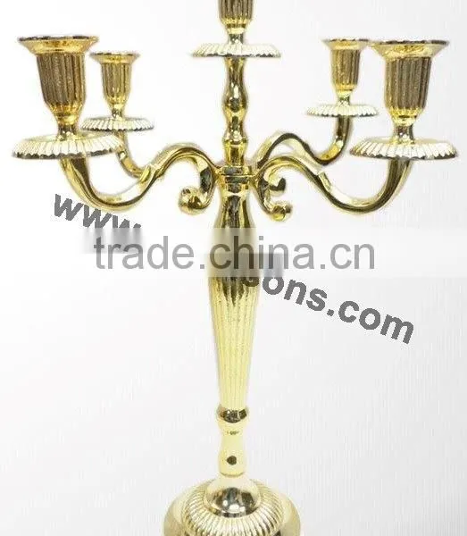 New Design Tall Wedding Candelabra Centerpiece,aluminum Candelabra photo-4