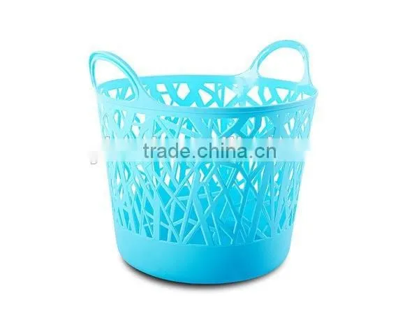 2017 New Product Rain Tree Plastic Storage Basket(with Handle) photo-2