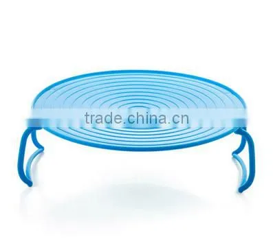 High Quality 120g Kitchenware Plastic Microwave Oven Bowl Stand Holder Rack photo-4