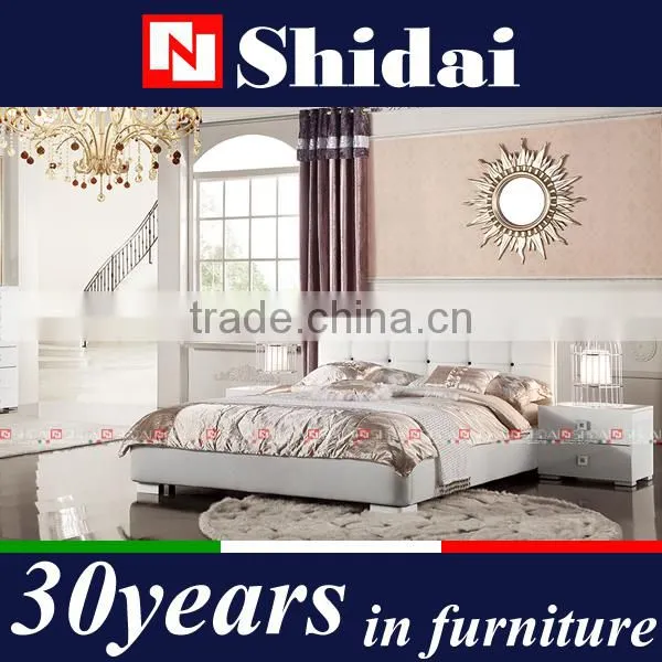 New! 6 Piece Queen Size White Modern Platform Bed Room Furniture Bedroom Set photo-3