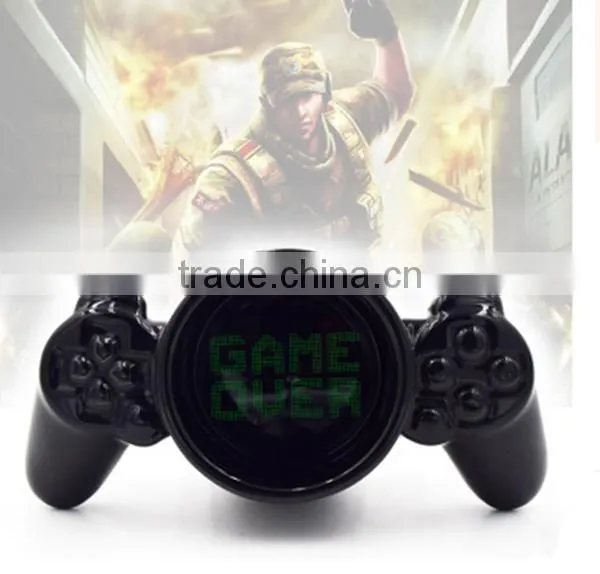 Ceramic Novelty 3D Game Button Double Handle Mugs photo-6