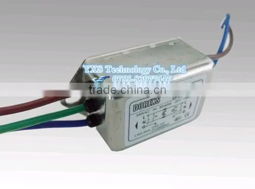 Filter DAA1-3A / DAA1-6A AC Single-phase Power Supply Filter EMI Power Line Filter 220V 50/60HZ In Stock~ photo-2