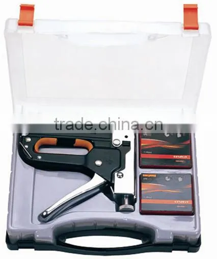 Professional 3-purpose Staple Gun Tacker With Nails photo-2