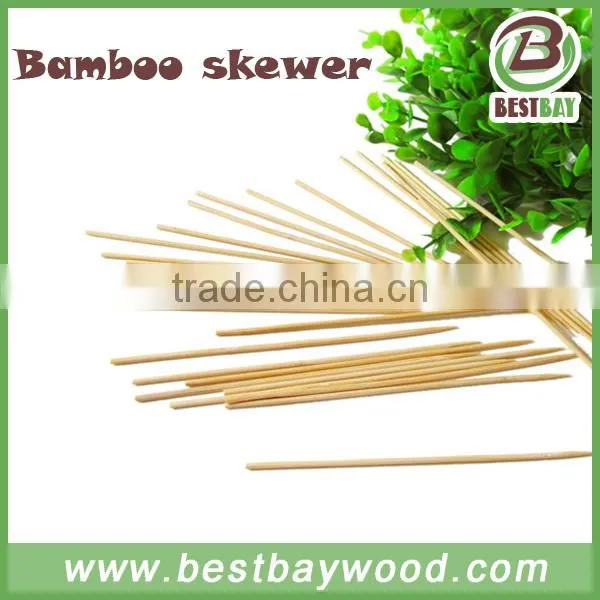 Kabob Skewer Bamboo Barbecue Skewer Dia3.0mm Bamboo Skewer 100pcs per Bag photo-4