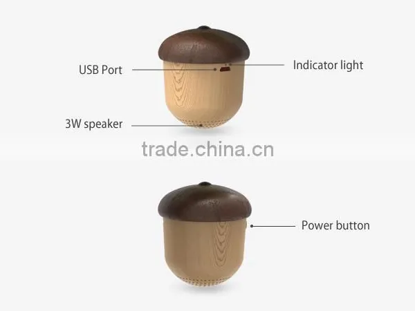 Creative New Levitation Mini Pine Cone Speaker Magnetic Floating Bluetooth Speaker in 2017 photo-3