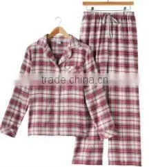 Ladies Flannel Pajama Set