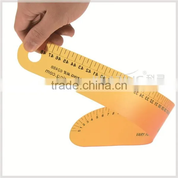 Kearing Flexible Plastic Economical Garment Curve Ruler 48cm Suitable for Fashion Design Students # 6248B photo-3