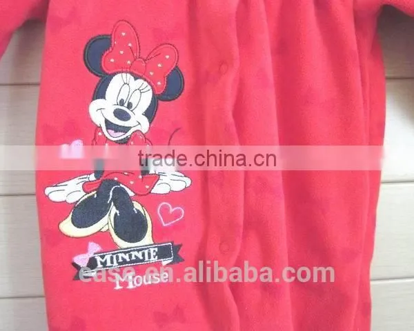 Baby Winter Cute Embroidery Design Romper photo-2
