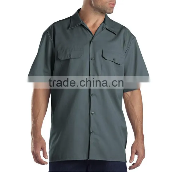 High Quality Men Suit Short Sleeve T Shirt And Trousers WorkWear Latest Workwear Suit For Men Pictures photo-2