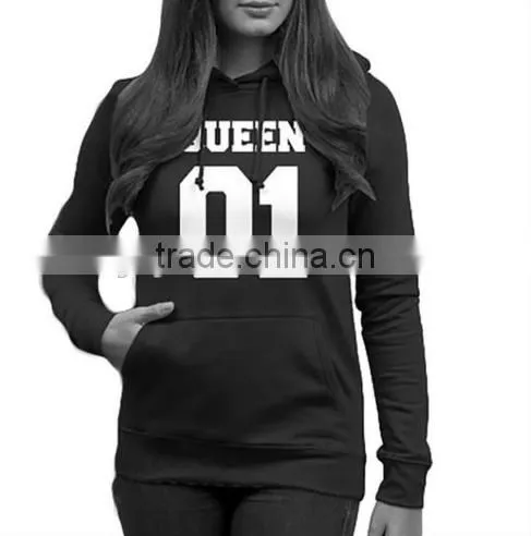 Lover's Long Sleeve Hoodies With Hood photo-3