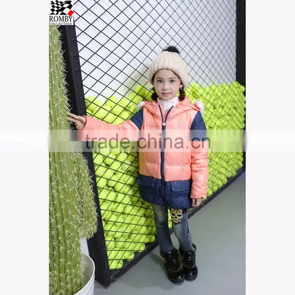 Girls Clothes Down Jacket Long Coat photo-2