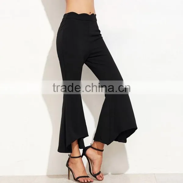 Yihao 2017 Fashion Stly Women Pants Wholesale Palazzo Pant Casual Trousers photo-4