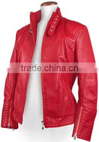 High Quality Fashion Leather Jacket photo-5