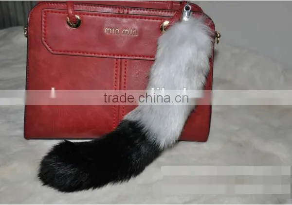 Wholesale Supply of Simulation Hair Tail Tail Coat Tail Coat High-grade Artificial Fur Fox Tail photo-5