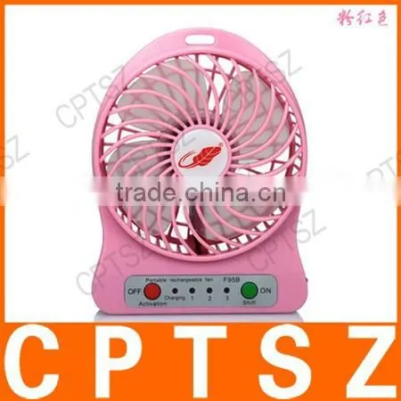 MINI Outdoor Carry Lithium Battery Summer Fan USB Portable Flash Fan Four Models Supper Wind photo-6