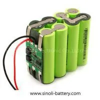 14.8v 18650 Li Ion Battery Pack For Medical ICU Monitor
