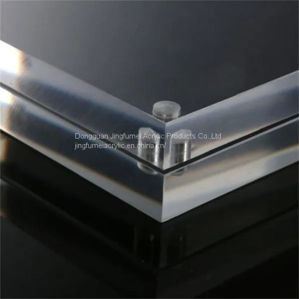 Bedroom Desktop Photo Frame Set Lucite Picture Display Vertical Photo Holder photo-4