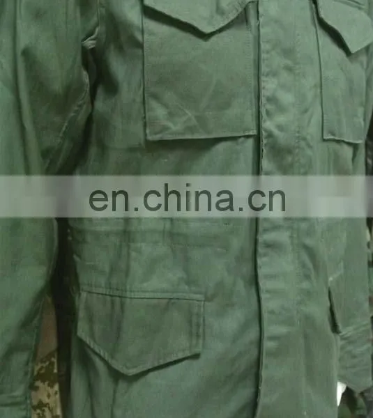 Customized Olive Green Camo Tactical M65 Field Jacket for Army for Men photo-4