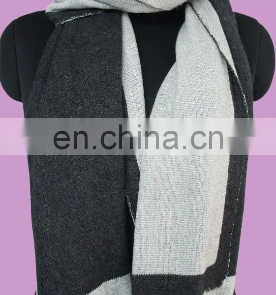 Pashmina Wool Double Face Scarves 2017 photo-4