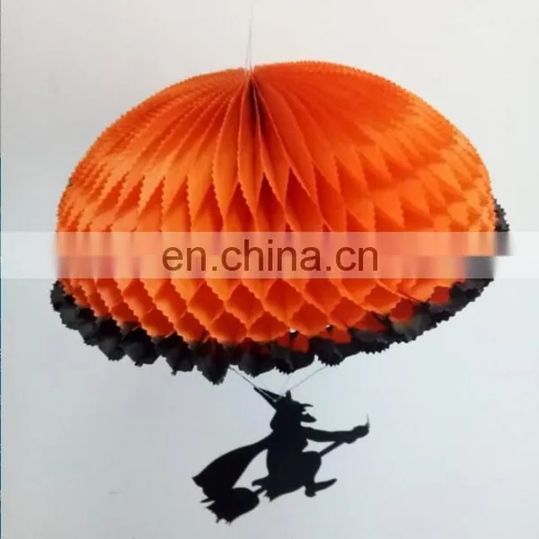 Halloween Decoration Paper Pompom Ornaments photo-2