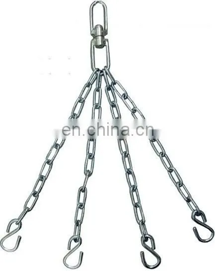 Heavy Punch Bag 4 Panel Steel Chains OEM photo-2