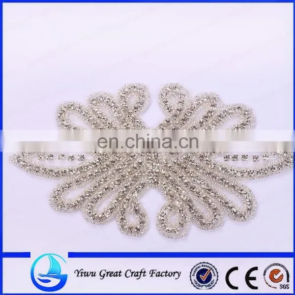 Wholesale Clothing Accessories Color Lovely Charm Beaded Crystal Nail Bead Women Favorite Wedding Dress Accessories
