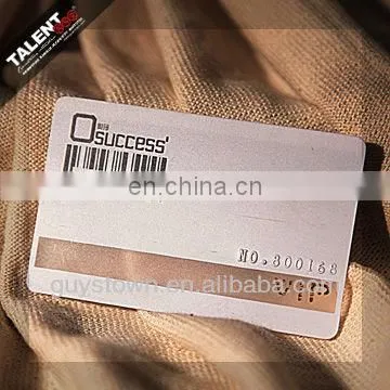 Custom High Class Spot UV Transparent Plastic Business Card for Promotion photo-4