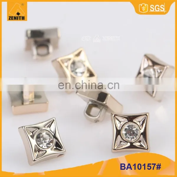 ABS Plastic Rhinestone Button BA60157 photo-2